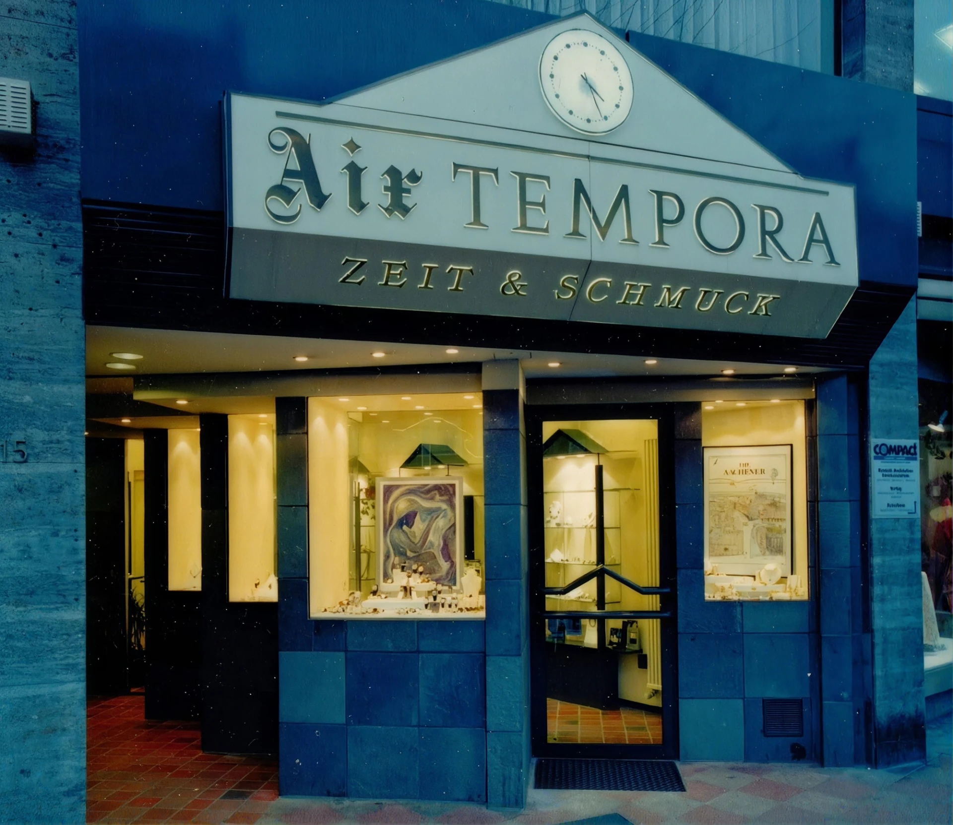 The Aix Tempora watch and jewellery shop in Aachen where the brothers started