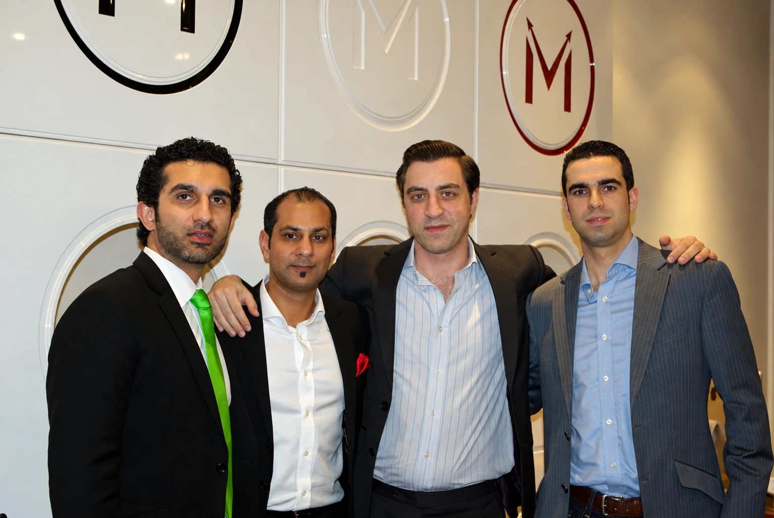 The four founding partners of Momentum Dubai